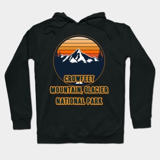 Crowfeet Mountain, Glacier National Park Hoodie